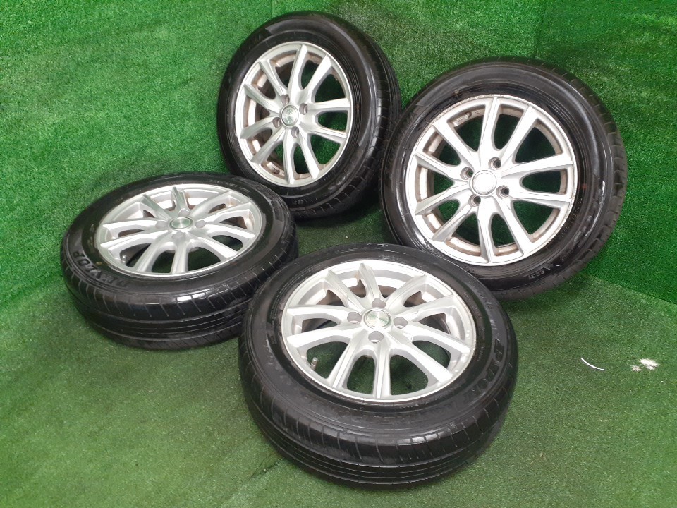YOKOHAMA ヨコハマ GRASS 15×5.5J OFF42 4H PCD100 DUNLOP ダンロップ SP SPORT FASTRESPONES 175/65R15 売切!!