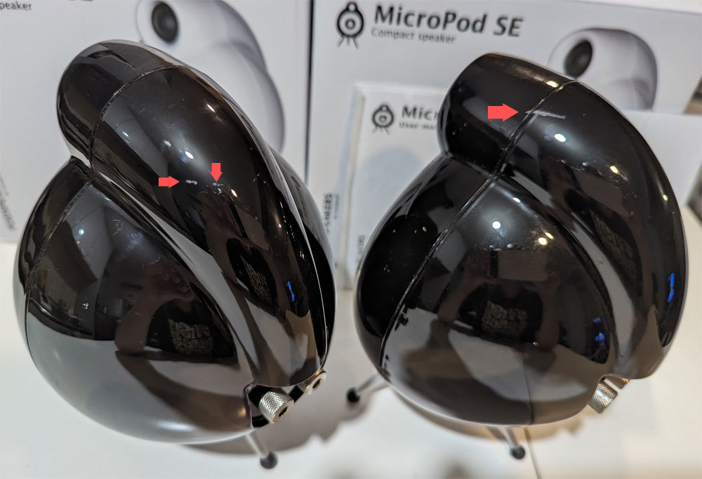 Scandyna スキャンダイナ MicroPod SE スピーカー ペア Bランク