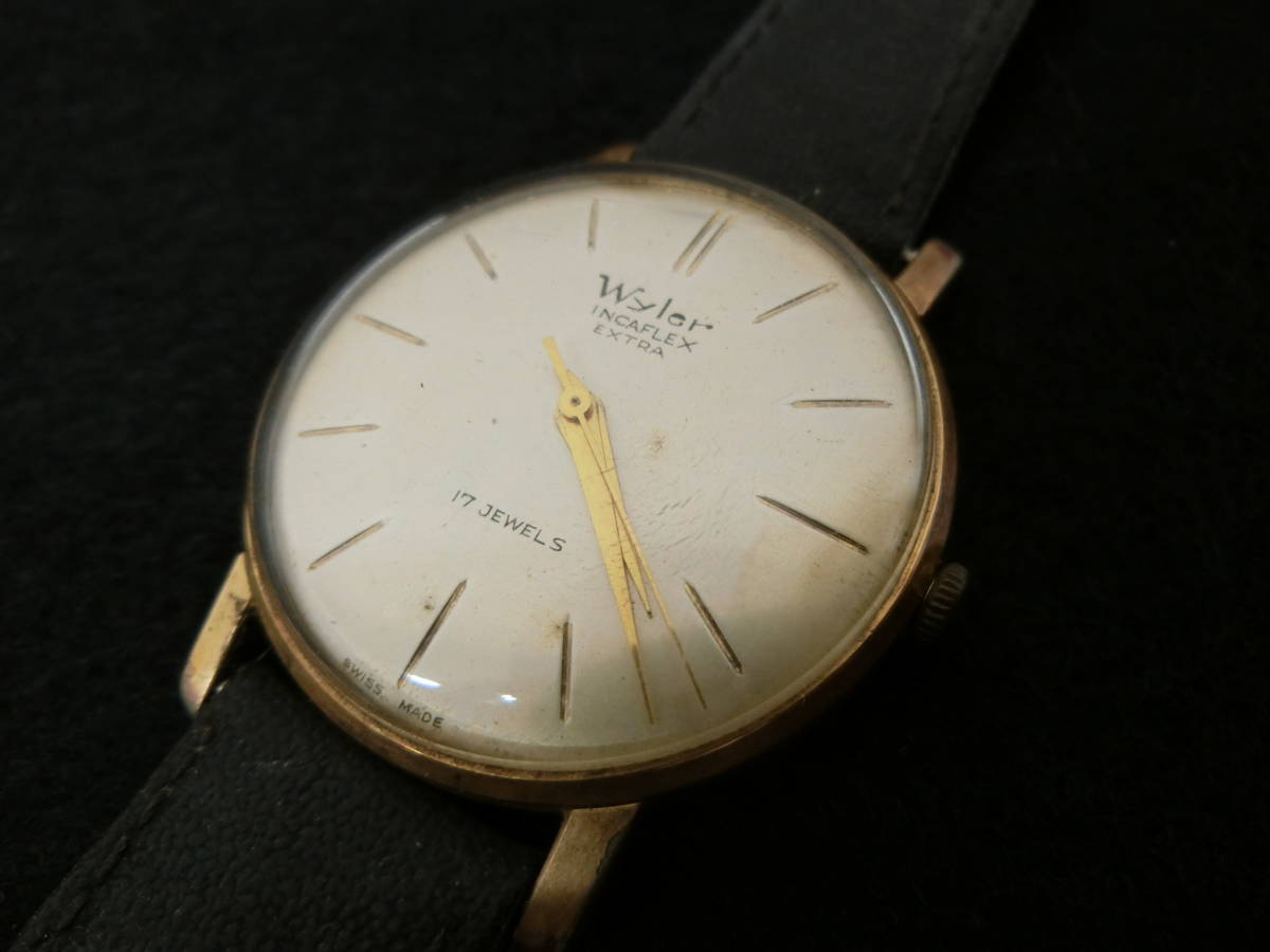 Wyler De 割ろ Luxe ワイラー 手巻き腕時計 INCAFLEX A3003 Wyler De 割ろ Luxe ワイラー 手巻き腕時計 INCAFLEX A3003