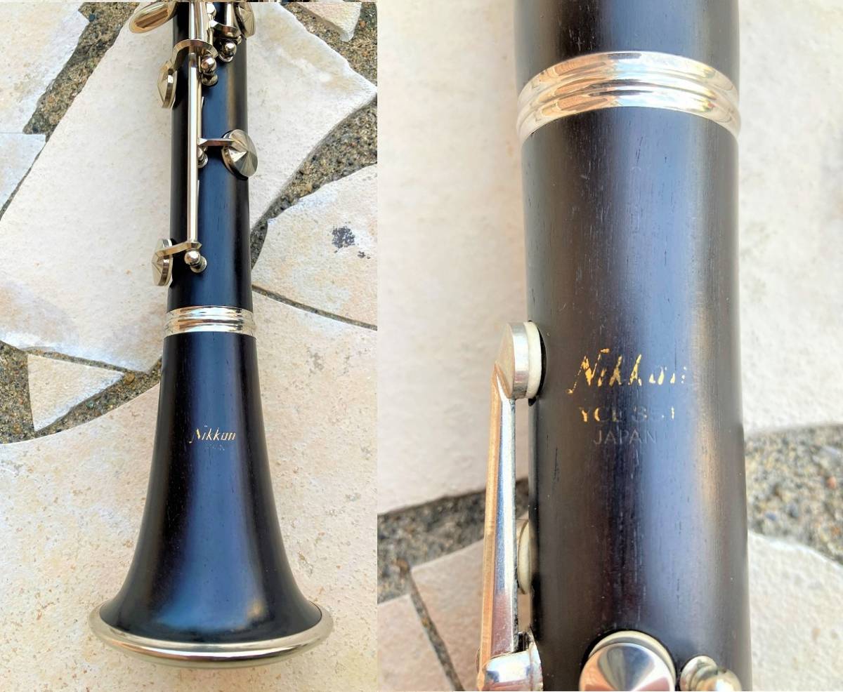 Nikkan ニッカンのクラリネット YCL-351 程度良し！ YCL-351 レザー