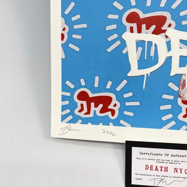 世界限定100枚 DEATH NYC アート ポスター db02 世界限定100枚 DEATH