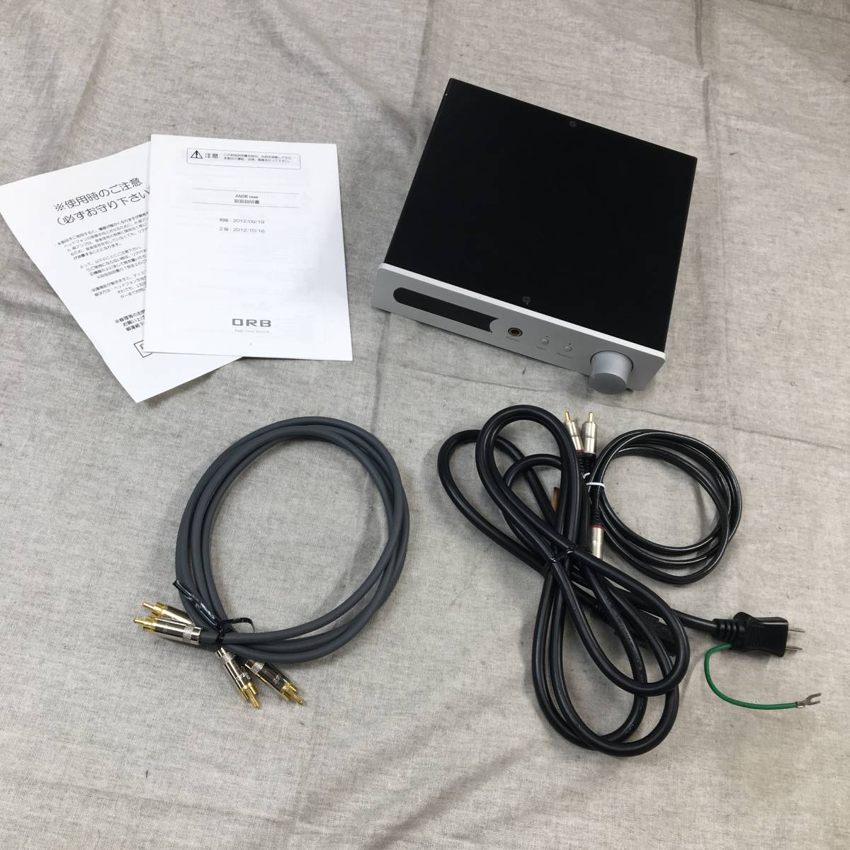 ORB｜オーブ ヘッドホンアンプ（ブラック） JADECASABLACK[JADECASABK]