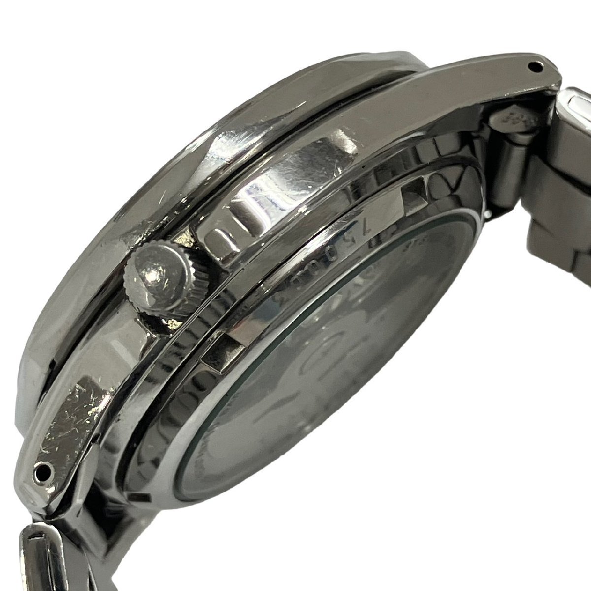 SEIKO セイコー 5スポーツ メンズ腕時計 自動巻き SS シースルーバック 