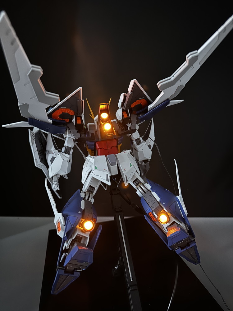 HGUC クスィーガンダム 1⁄144 全塗装 完成品 改修済み LED発光 Yahoo