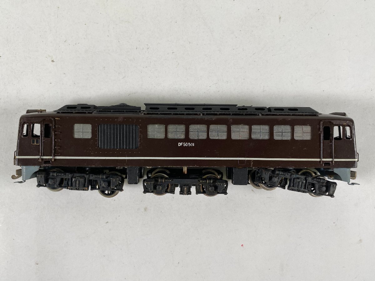 2-63 HOゲージ 天賞堂 国鉄DF50形 ディーゼル機関車 Tenshodo 鉄道模型 