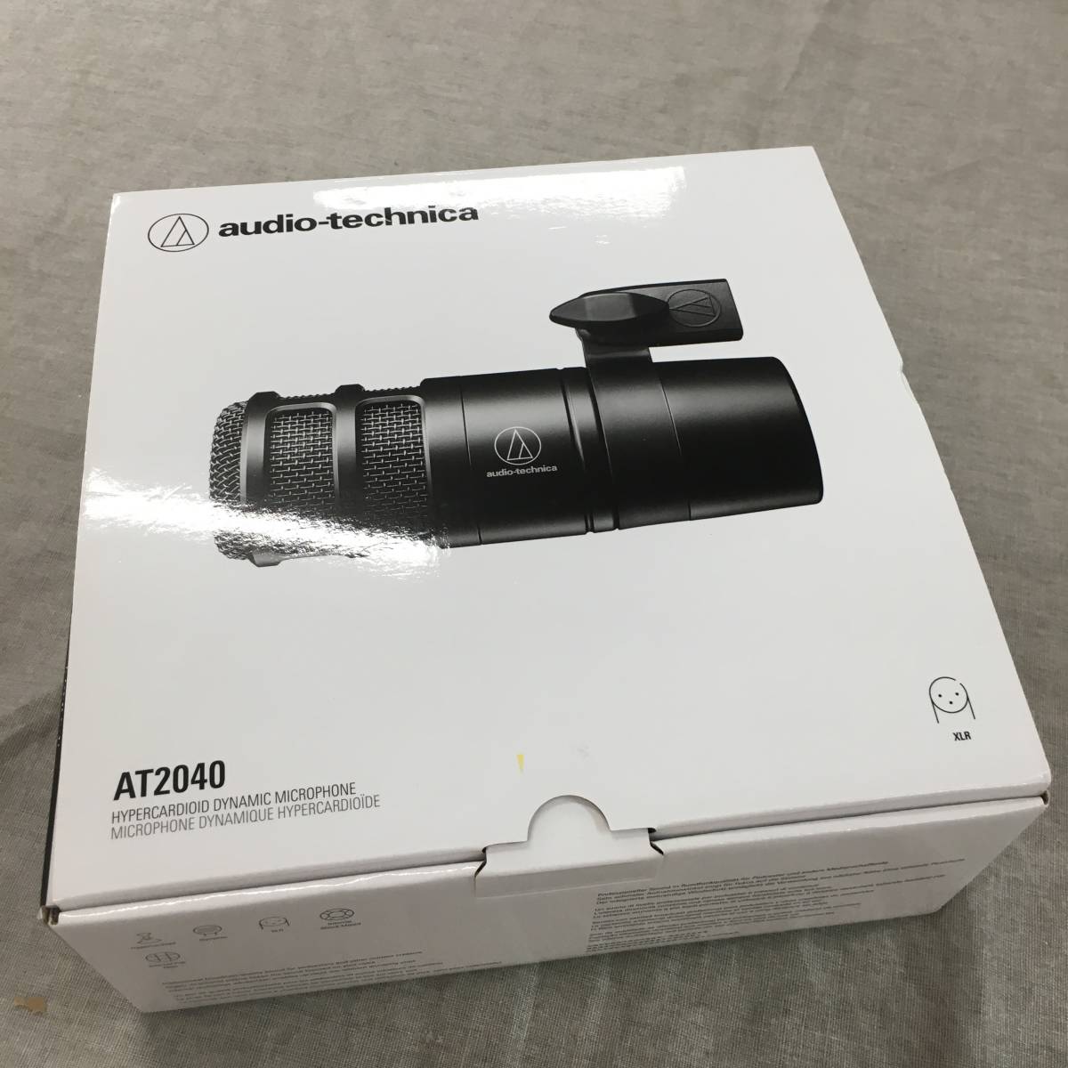 現状品 オーディオテクニカ AT2040 ダイナミックマイク
