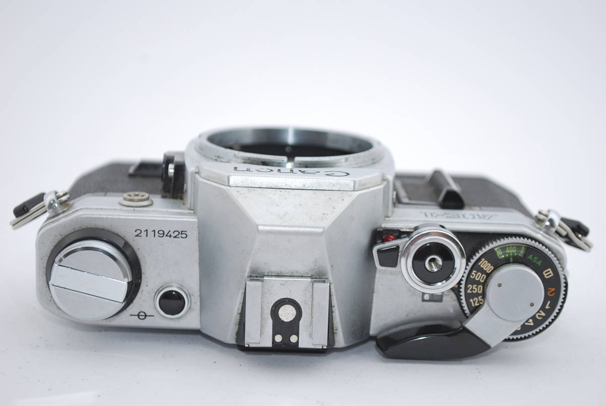 外観並級】CANON AE-1 シルバー + CANON LENS FD 50mm F1.8 S.C. #s1332
