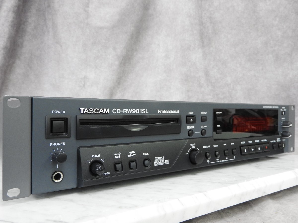 展示品 TASCAM 業務用CDレコーダー CD-RW901SL