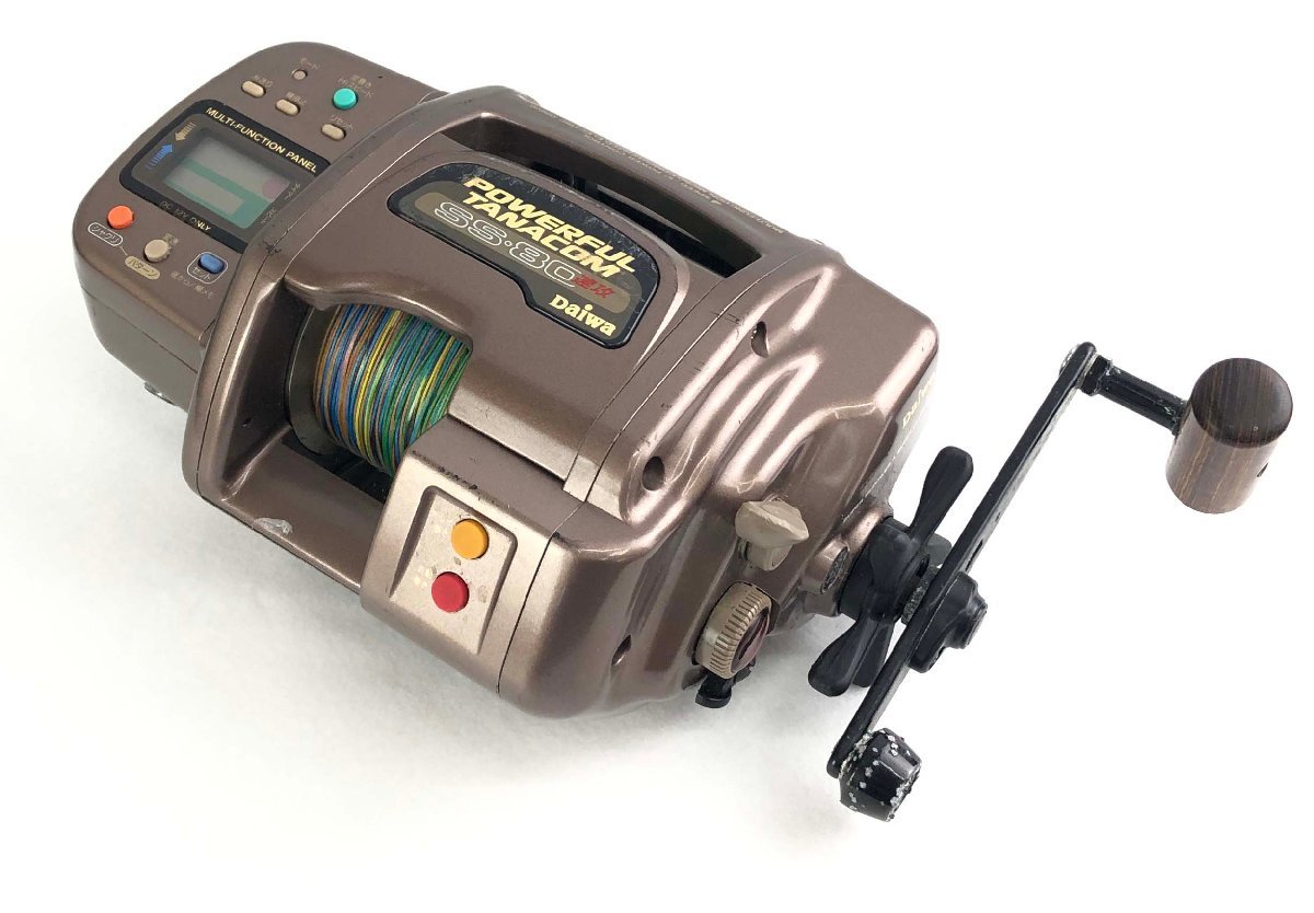 Daiwa ダイワ TANACOM SS-80 電動リール 中古 ジャンク品 ☆ジャンク品☆電動リール パワフルタナコン SS・80速攻 Daiwa ダイワ