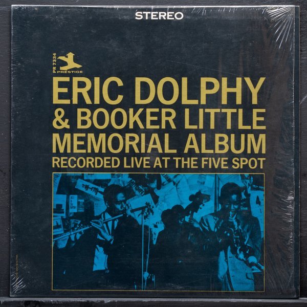 【米RVG刻印】ERIC DOLPHY 美品 VAN GELDER刻印 MEMORIAL ALBUM エリックドルフィー PRESTIGE / BOOKER LITTLE / MAL WALDRON