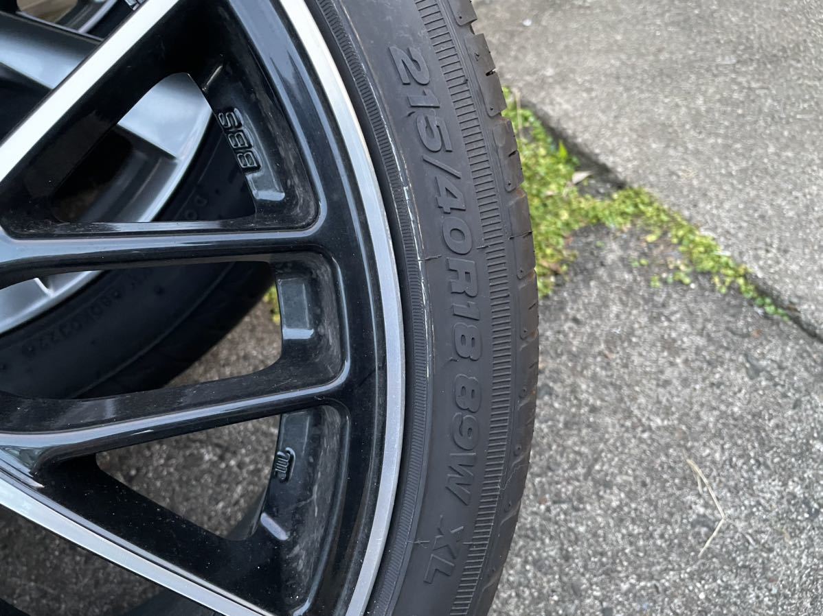 大好評 BBS Germany CS 18インチ 7.5J PCD100 スタッドレス 【公式通販】