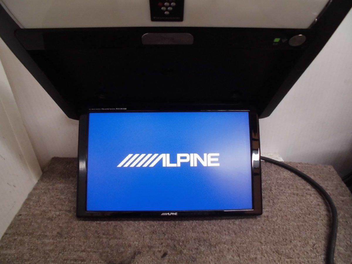 ☆ アルパイン ALPINE フリップダウンモニター PCX-R3300B 10.2インチ