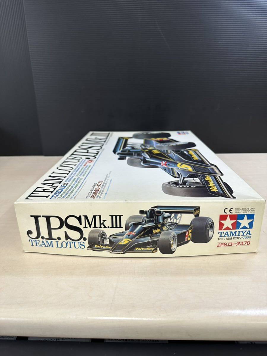TAMIYA タミヤ J.P.S.MkⅢロータス78 1/12ビッグスケールシリーズNO.20