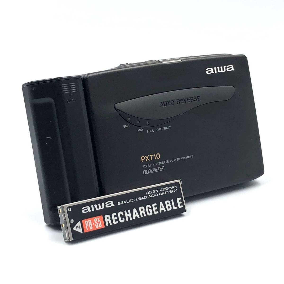 aiwa HS-PX710 カセットプレーヤー 本体 AIWA HS-PX710 ポータブルカセットプレーヤー 【公式通販】
