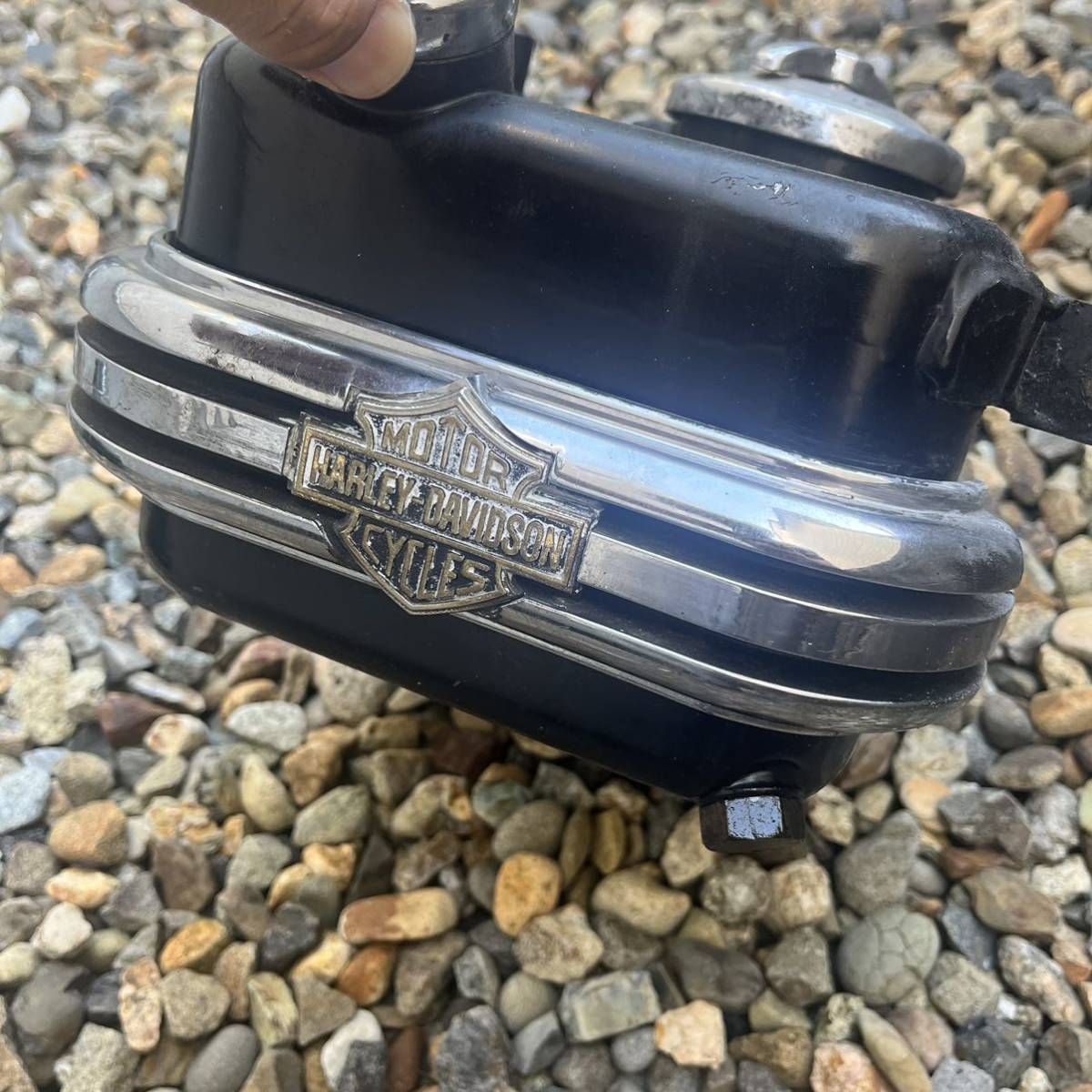 オイル　タンク　4速　FLH FX ビンテージ ハーレー ナックル パン　ショベル オリジナル　aee