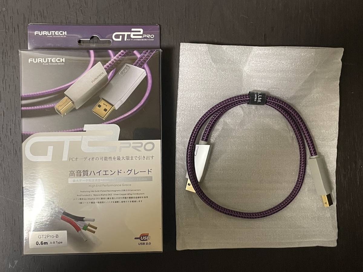 フルテック FURUTECH GT2 0.6m USB USBケーブル GT2PRO-B USB-B - USB