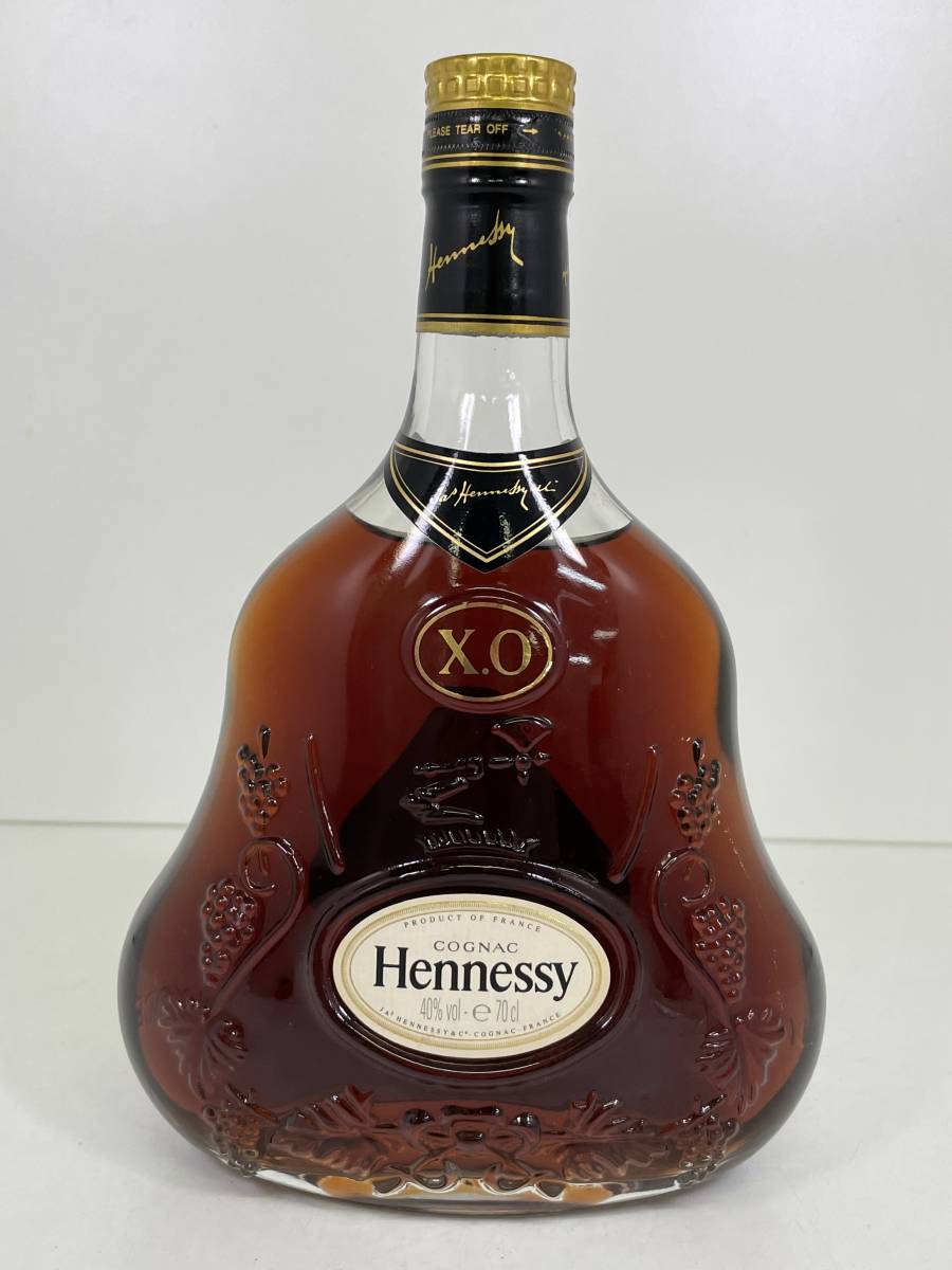 S0506-232 9810【1円スタート】 ヘネシー Hennessy XO クリアボトル