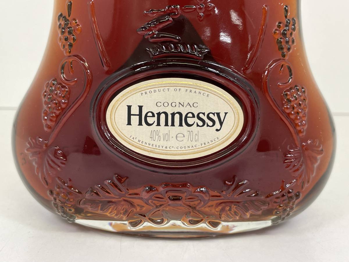 S0506-232 9810【1円スタート】 ヘネシー Hennessy XO クリアボトル