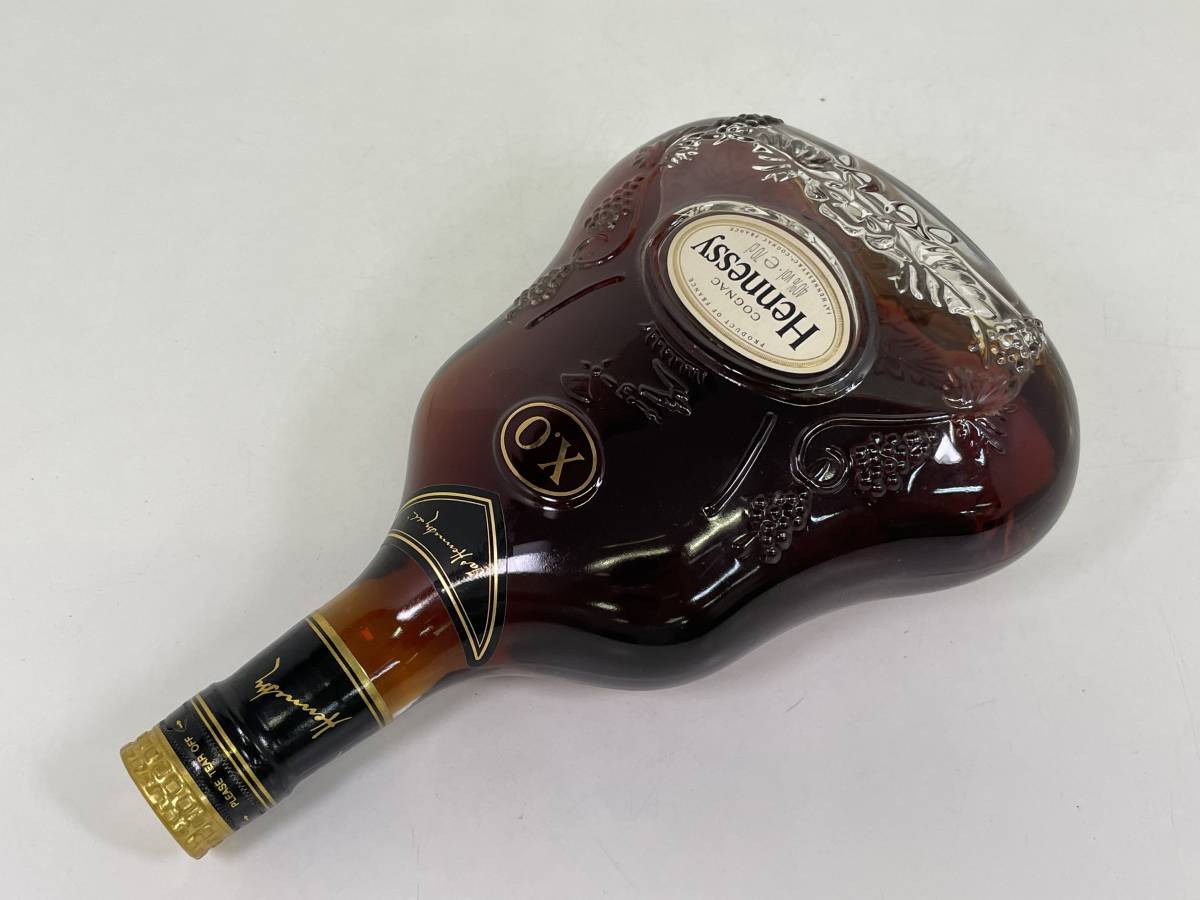S0506-232 9810【1円スタート】 ヘネシー Hennessy XO クリアボトル