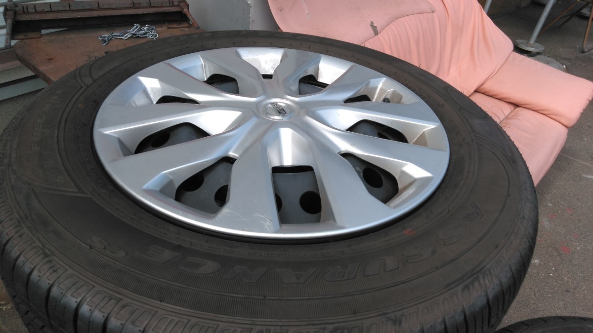225/65R17 純正鉄ホイール バリ溝 バリ山 札幌 北海道 引き取り限定