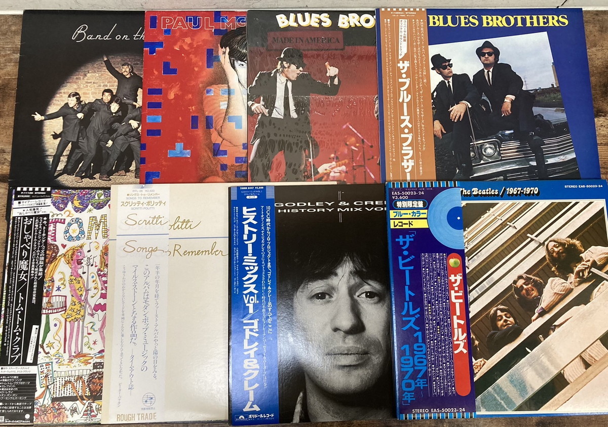 洋楽日本盤のレコード・デザイン シングルと帯にみる日本独自の 全て帯