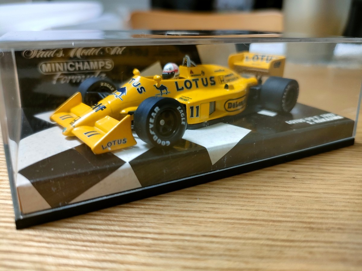 ミニチャンプス製 ロータス ホンダ 中嶋悟選手 日本GP 1/43スケールモデル ミニチャンプス MINICHAMPS 1/43 ロータス ホンダ 中嶋悟