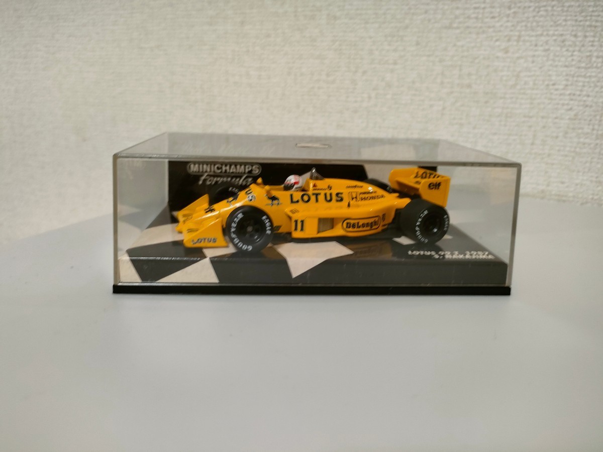 ミニチャンプス MINICHAMPS 1/43 ロータス ホンダ 中嶋悟