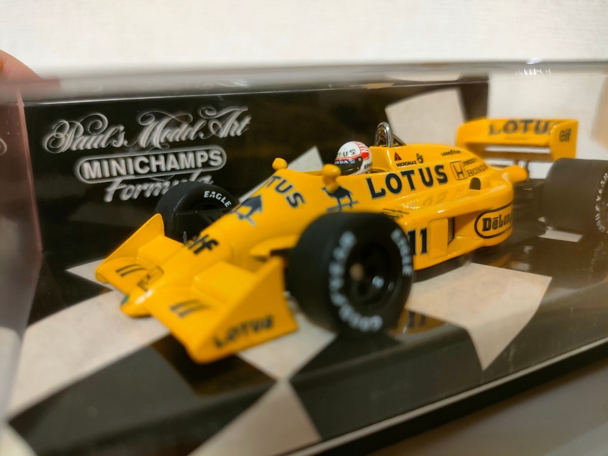 ミニチャンプス MINICHAMPS 1/43 ロータス ホンダ 中嶋悟