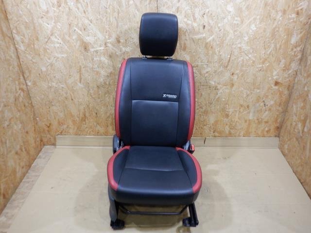 【山形 酒田発】中古 ジムニー TA-JB23W ドライバーシート 純正 X-Adventure SALOMAN 色:赤/黒 シートヒーター未テスト ※個人宅宛不可※