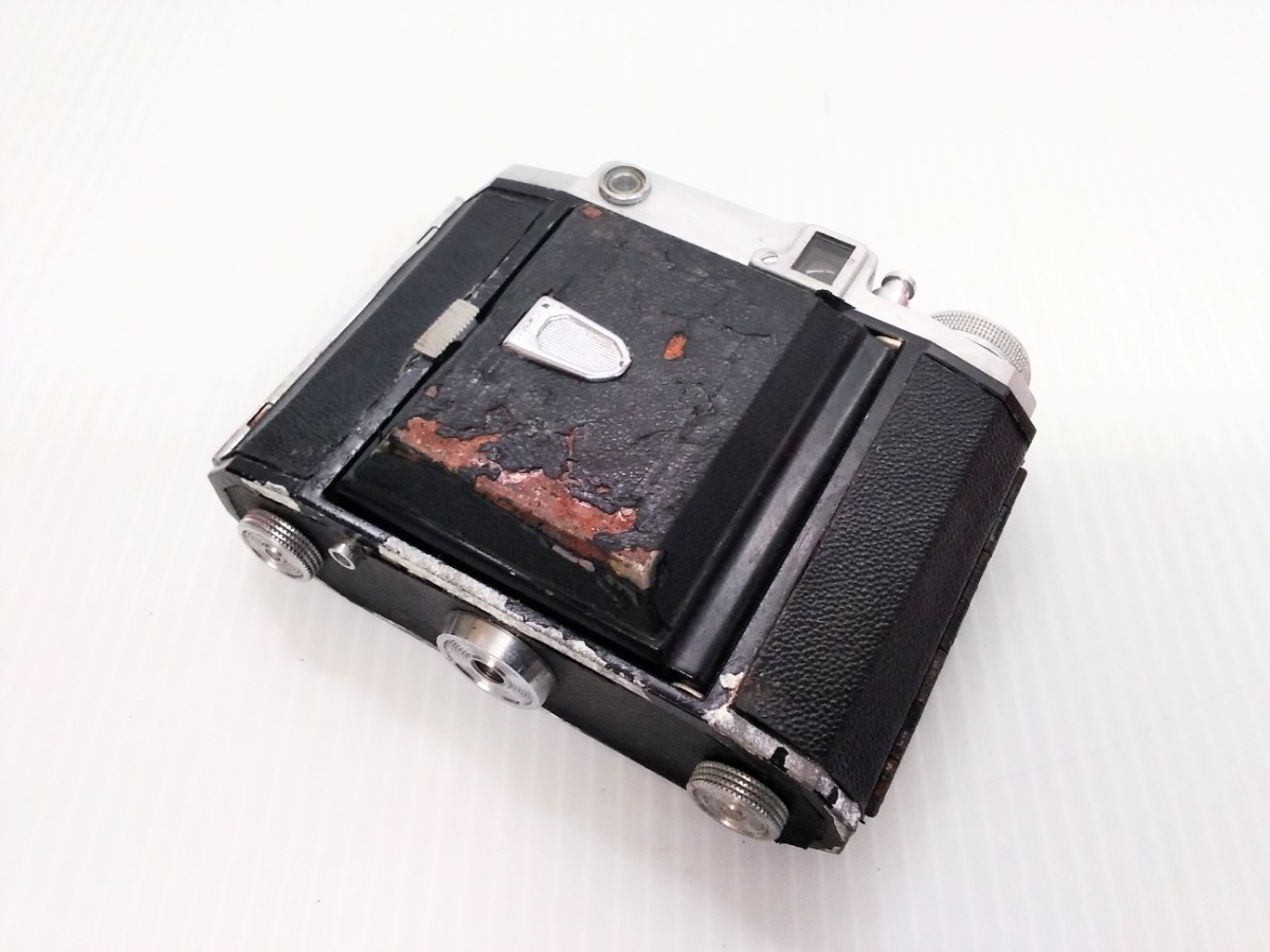 昭和レトロ＆レア品 古い蛇腹カメラ「ジャンク」 Yahoo!オークション 当時物 蛇腹カメラ 3点まとめて ジャバラカメラ