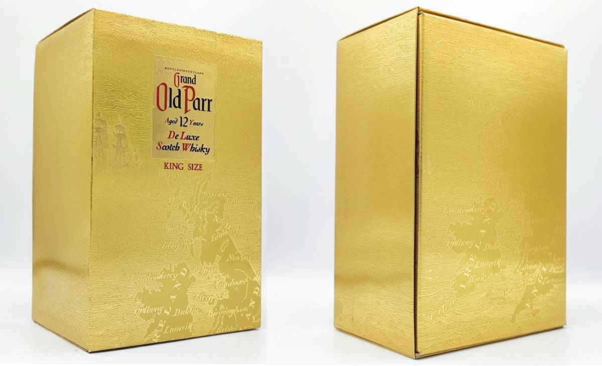 Grand Old Parr 12years old De Luxe Scotch Whisky KING SIZE 43度 