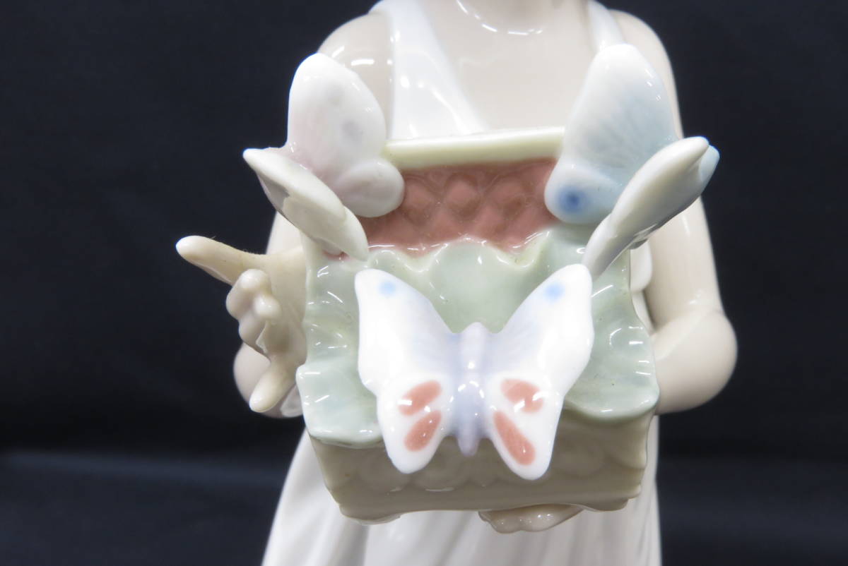 LLADRO リヤドロ 私の宝物 Butterfly Treasures 置物 - メルカリ