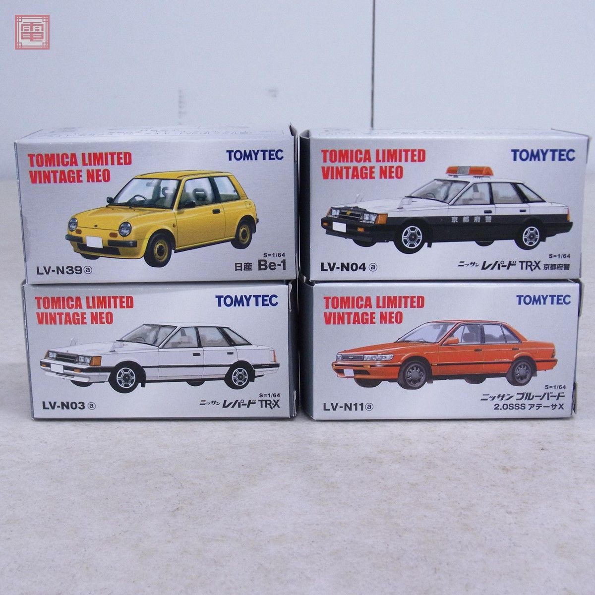 トミカ リミテッド ヴィンテージ ネオ ニッサン レパード TR-X/ブルー
