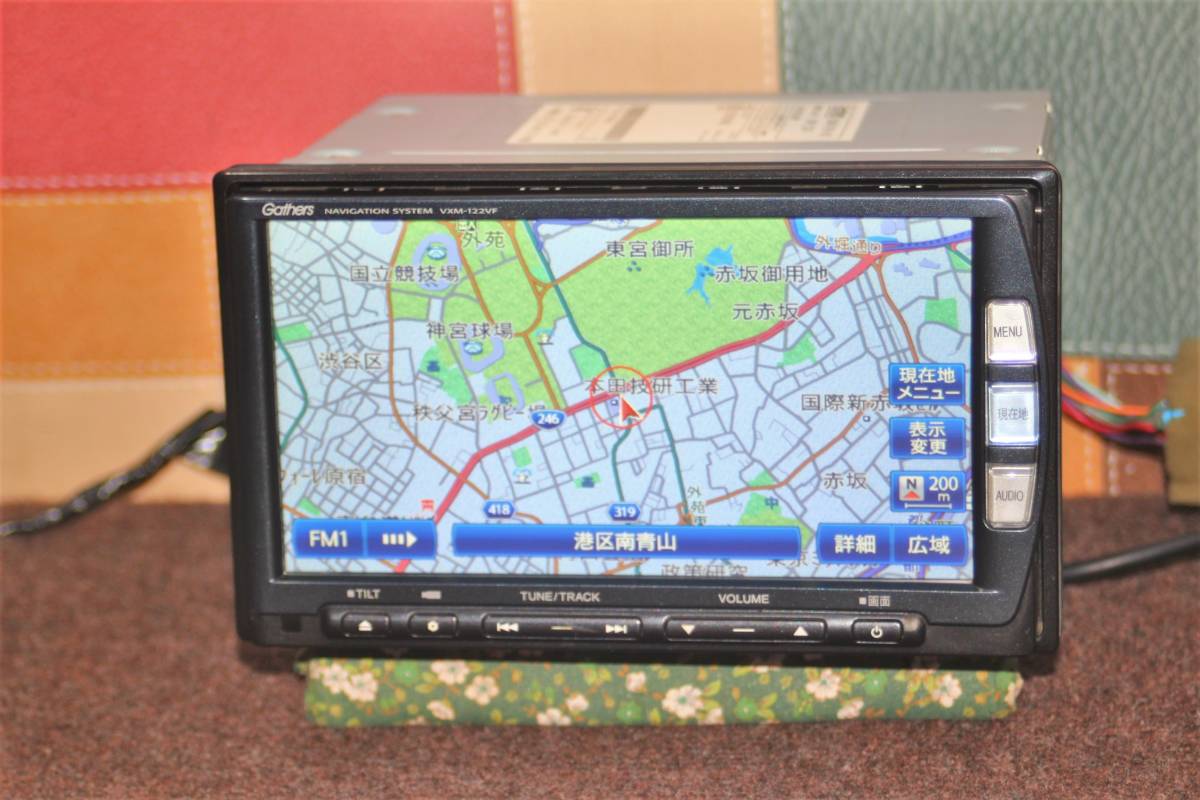 Bluetooth対応☆Gathersメモリーナビ ホンダ純正 VXM-122VF 地デジ CD 