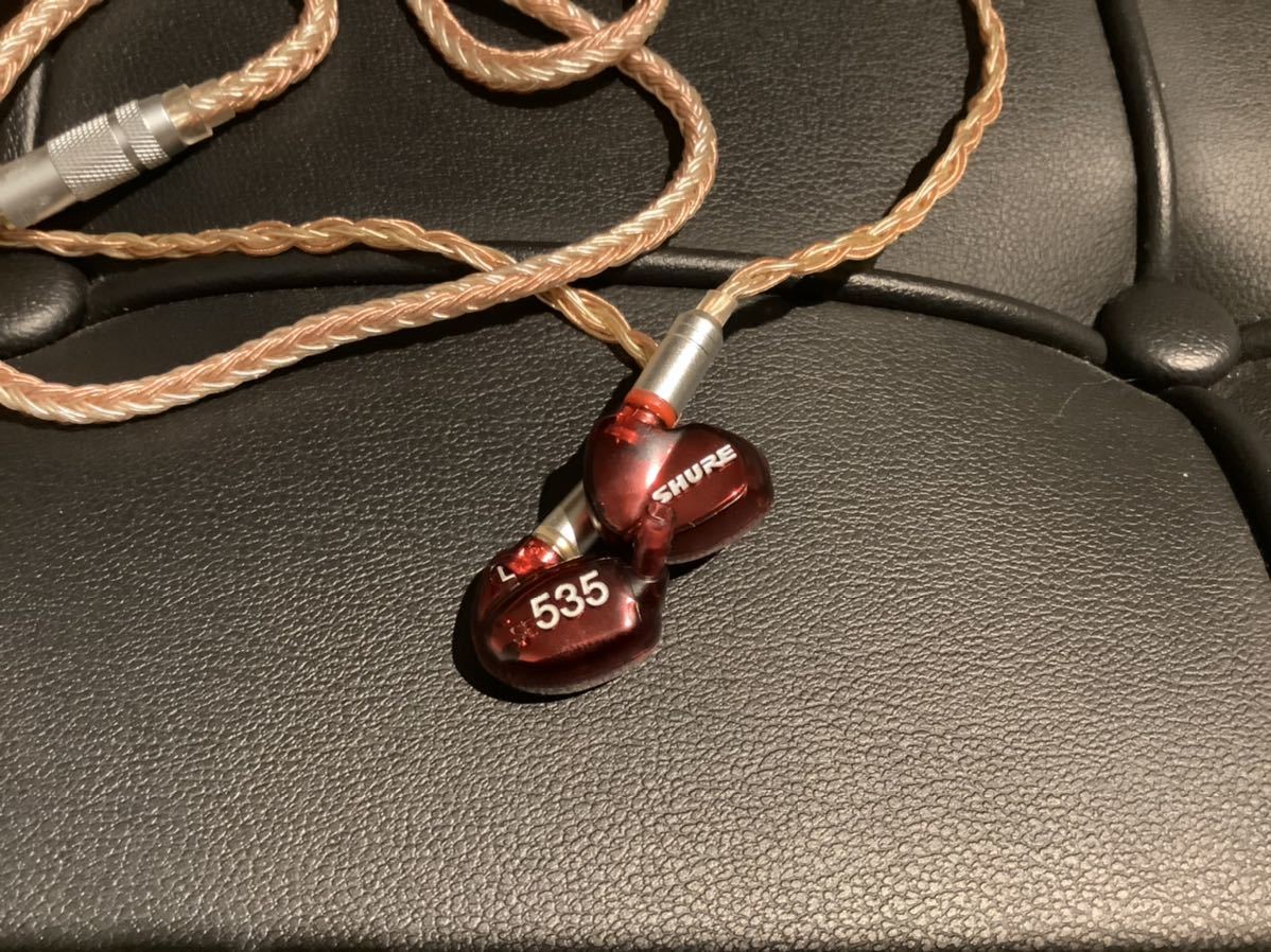 SHURE イヤフォン SE535 中古 SHURE e☆イヤホン – 有線イヤフォン 0 SE535-J