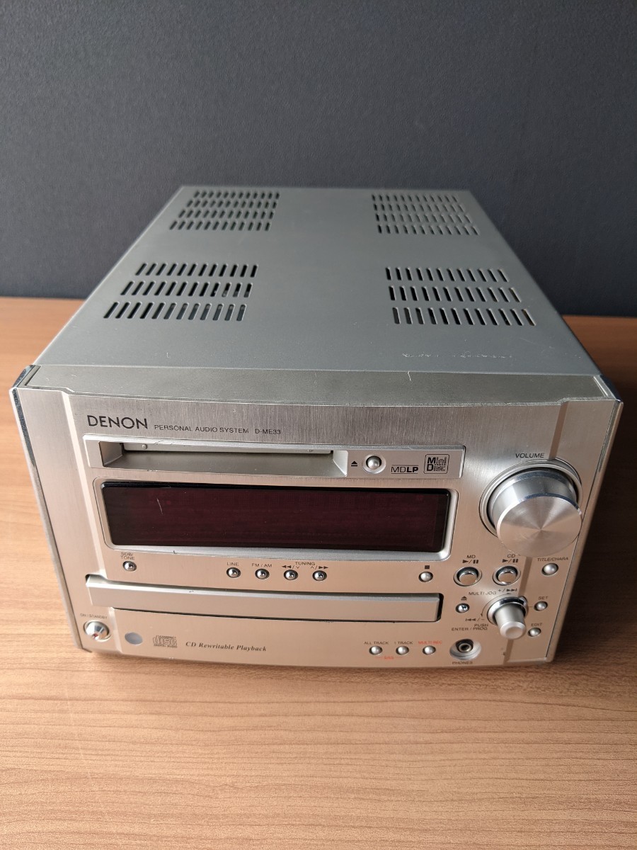 DENON デノン D-ME33 ミニコンポ CD MD ピックアップ新品交換