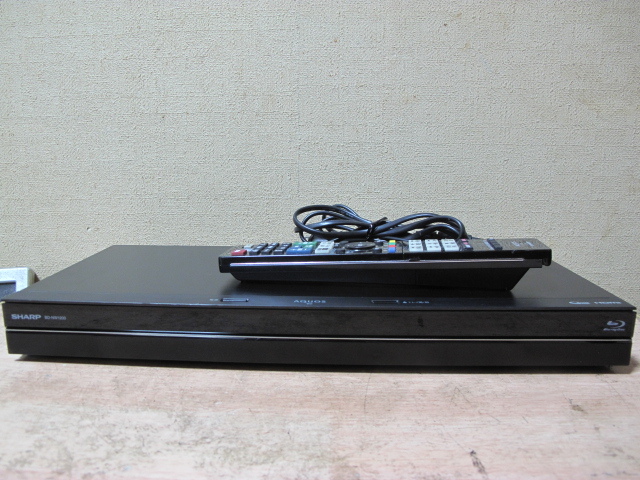 映像機器 SHARP AQUOS ブルーレイレコーダー BD-NW1200 1TB 2番組同時録画