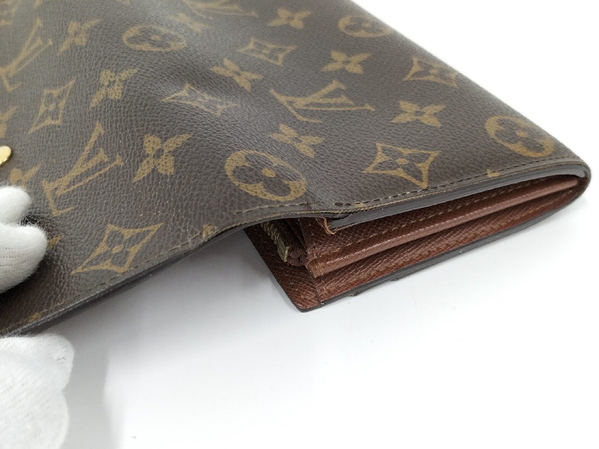 ○ルイヴィトン LOUIS VUITTON ポルトフォイユサラ 二つ折り長財布 