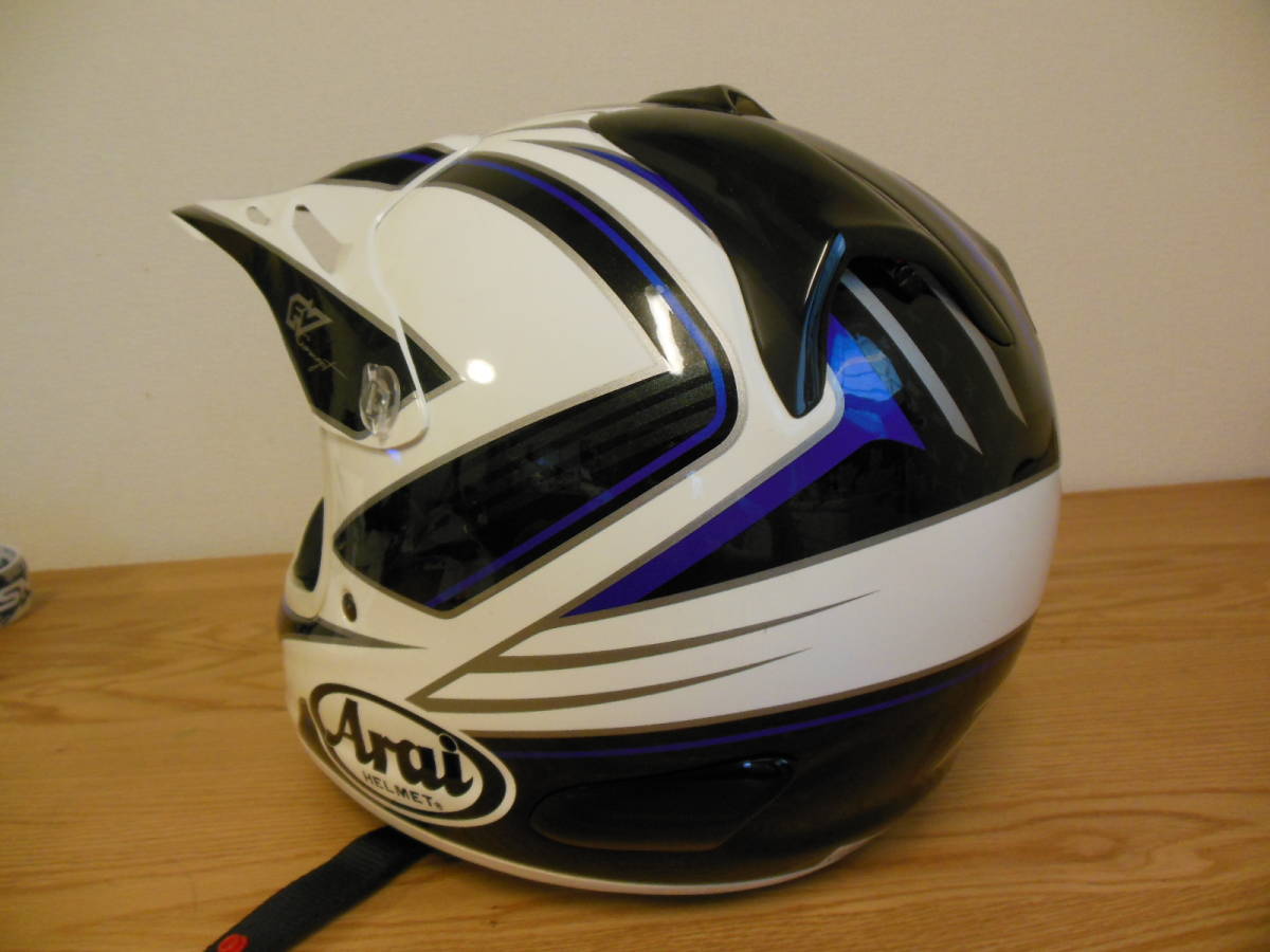 ARAI アライ ヘルメット V Cross 3 EDGE SWANS ゴーグル メガネ 