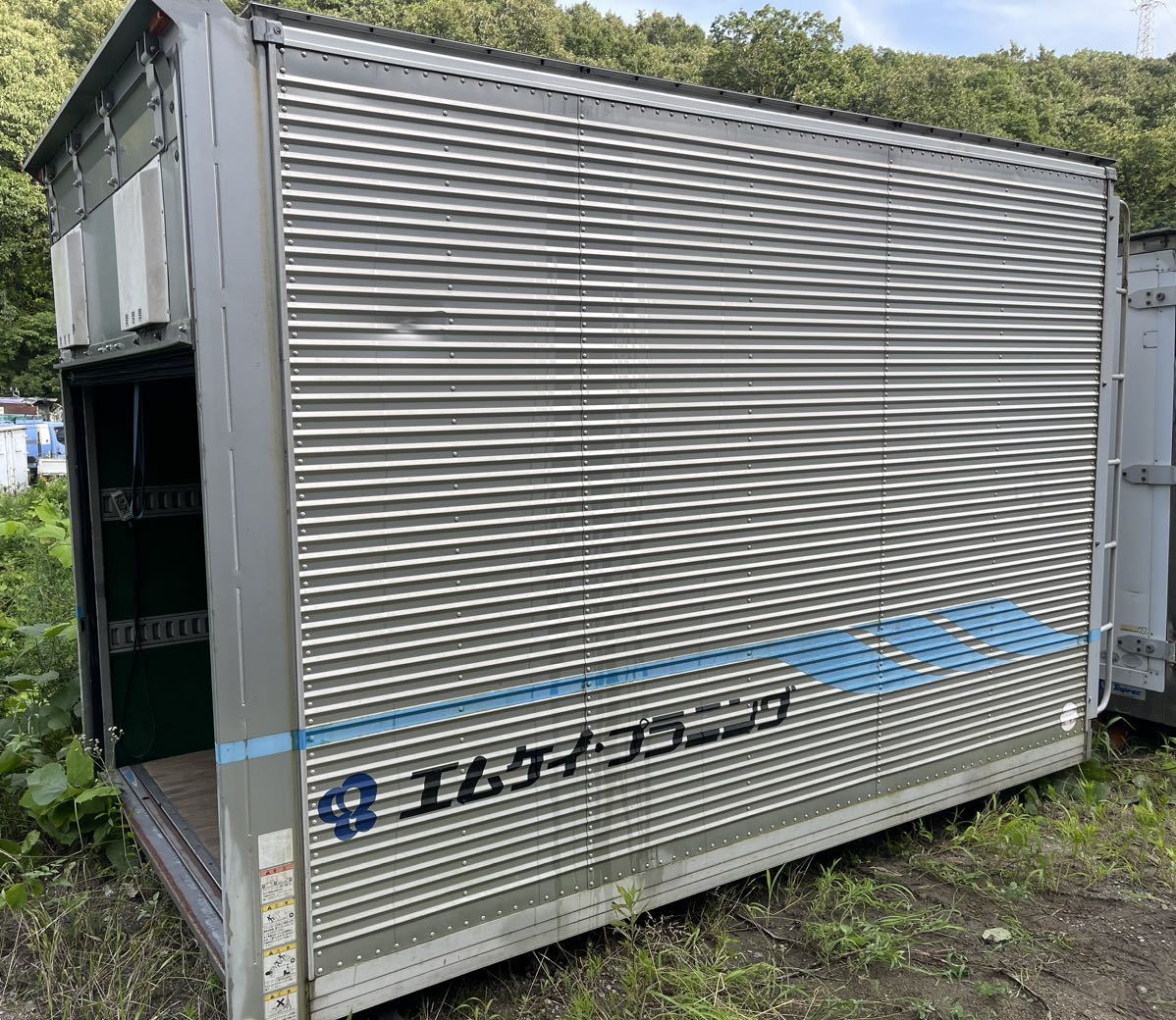 引取限定 岡山市北区発 コンテナ箱 物置 倉庫などに(物置一般)｜売買  