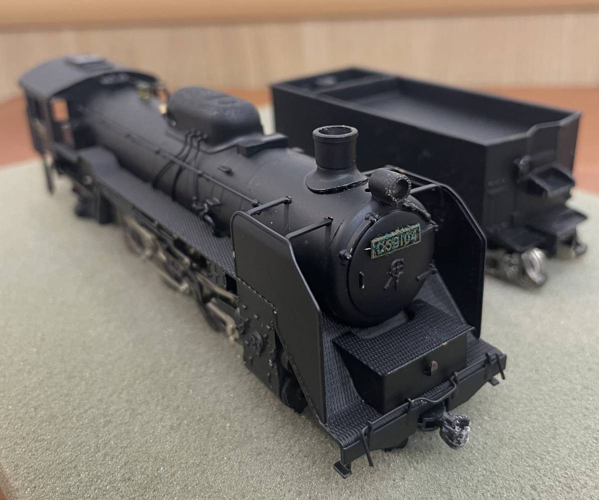 1円〜KTM KATSUMI 形式C 59 104号機 鉄道模型 蒸気機関車 国鉄 HO 
