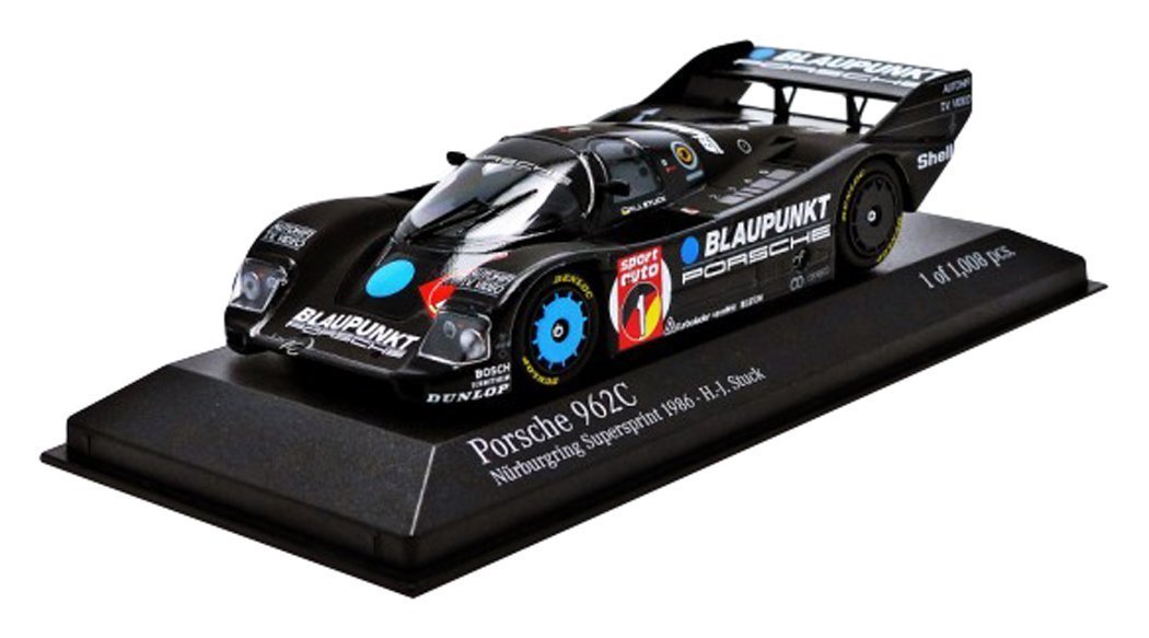 【新品】限定品 京商 MINICHAMPS★1/43 PORSCHE 962C◆ニュルブルリンク スーパースプリント ミニチャンプス ポルシェ ミニカー