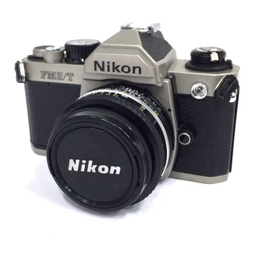 1円 Nikon NEW FM2/T Ai-s NIKKOR 50mm 1:1.8 一眼レフフィルムカメラ