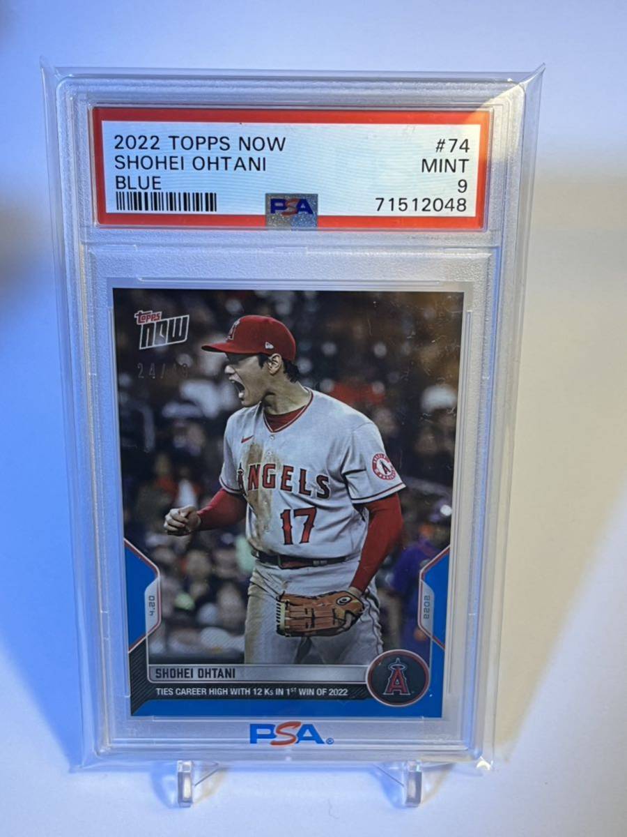 【驚きの破格値，高品質】 49枚限定 2022 Topps Now 大谷翔平 ロサンゼルスエンゼルス PSA9 1円スタート(Topps)｜売買されたオークション情報、yahooの商品情報をアーカイブ公開 - オークファン シングルカード