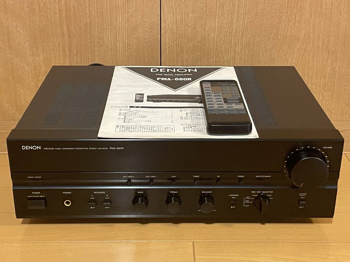 PMA-680R DENON プリメインアンプ - デノン メルカリ 第一弾 Stereo