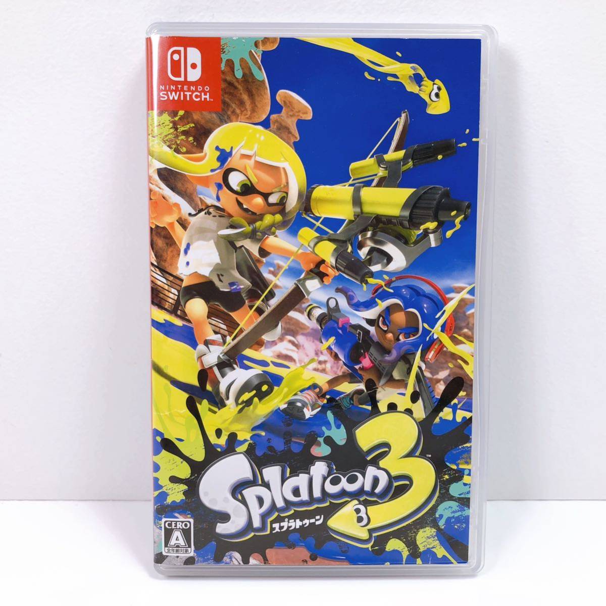 65【中古】Nintendo Switch スプラトゥーン3 Splatoon3 スプラ 任天堂