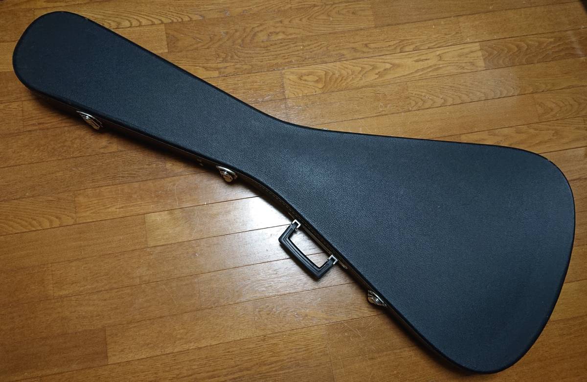 フライングV用 ハードケース ブラック エレキギター Flying V / ブランド不明 HC 