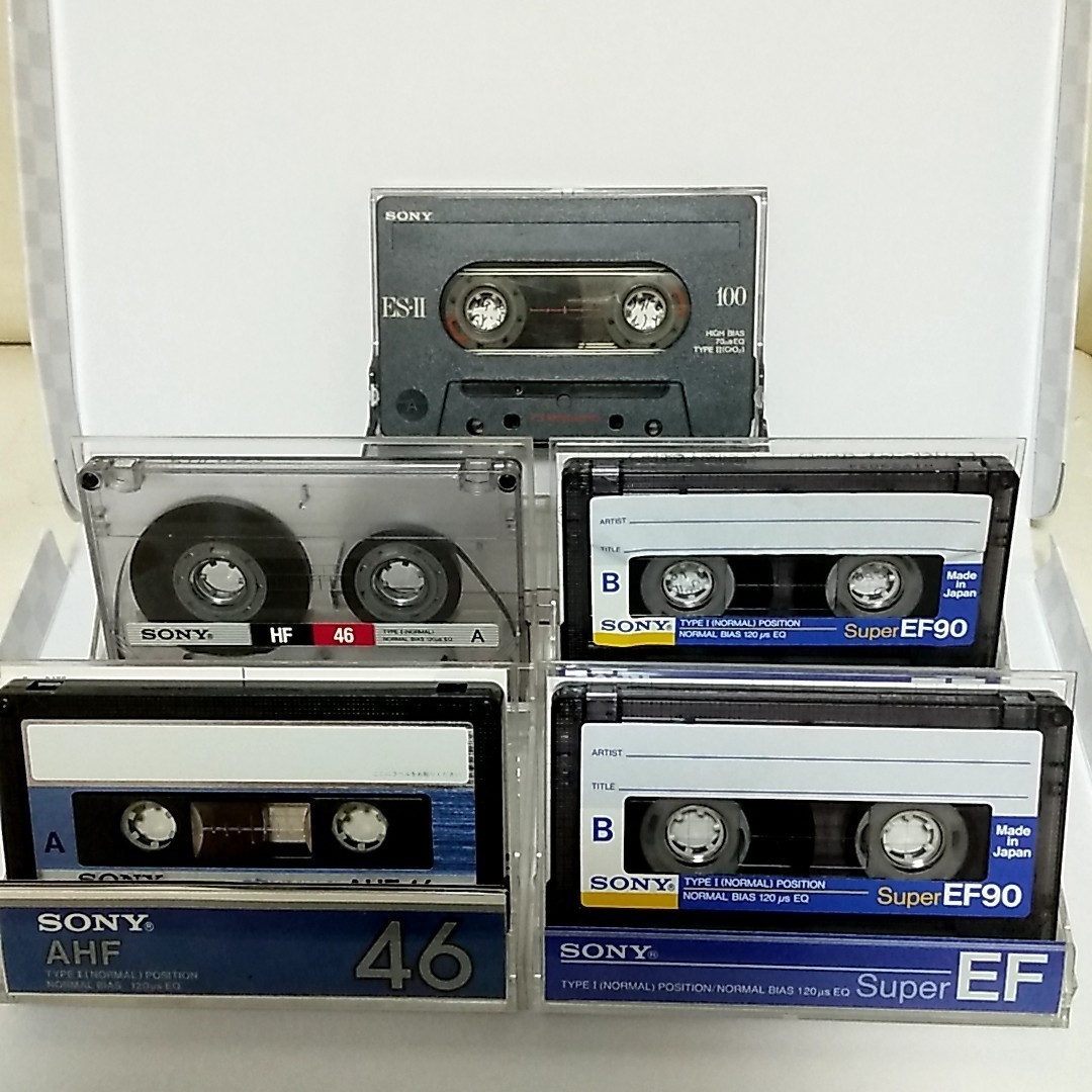 未使用品】カセットテープ SONY HF-ES 2本セット（未使用品】カセット  