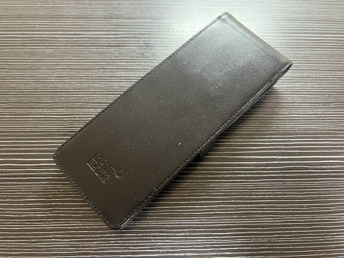 モンブラン モンブラン シエナ ペンケース ブラック 3本差し シエナ