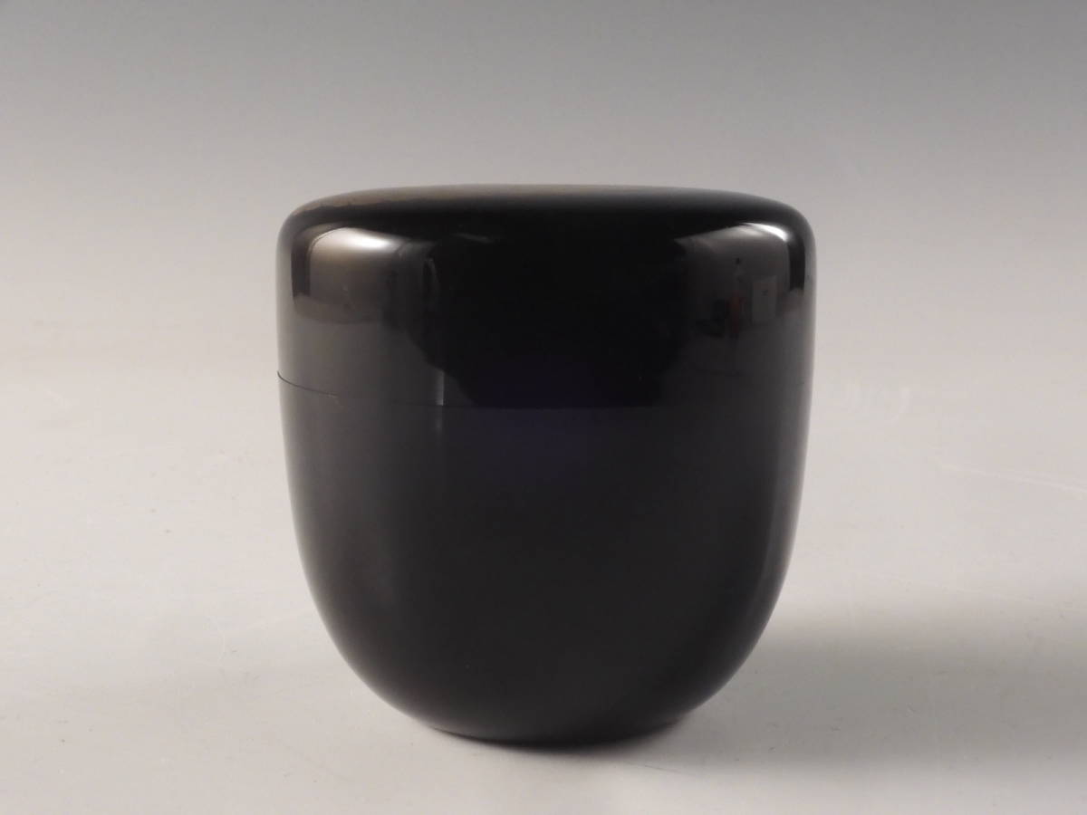 扇屋】清華 溜塗 蔦蒔絵 金輪寺 螺鈿細工入り 内遠山蒔絵 共箱 高さ 約